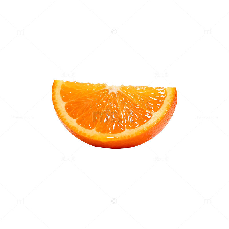 简约橙子切片片