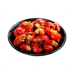 香辣虾尾美食小吃
