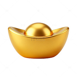金元宝财富象征