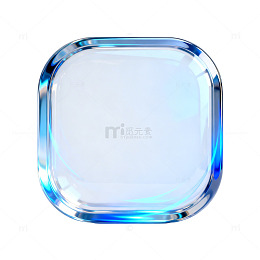 透明玻璃方块装饰素材