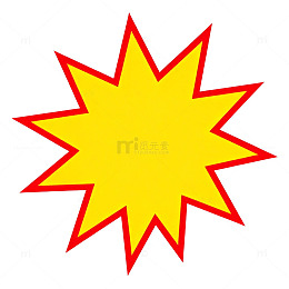 爆炸效果图案设计素材