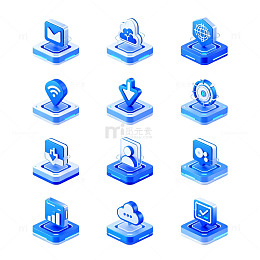 科技感图标设计素材