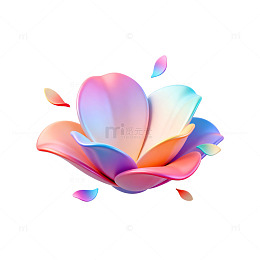 抽象花卉图案设计