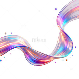 幻彩流动线条艺术设计