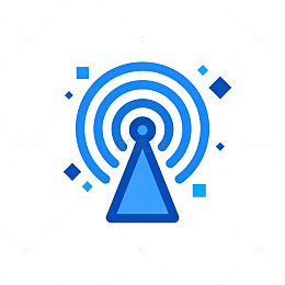 科技感信号图标设计