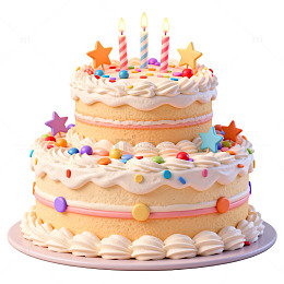 生日蛋糕庆典装饰美食