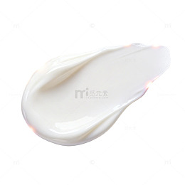 简约乳霜质地化妆品特写