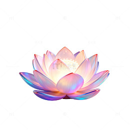 梦幻莲花灯艺术装饰