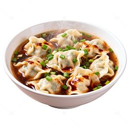 红油饺子美食片