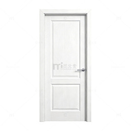 简约白色木门设计素材