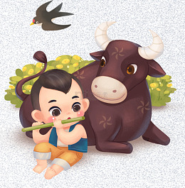 清明时节小牧童2