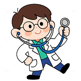 手绘Q版医生
