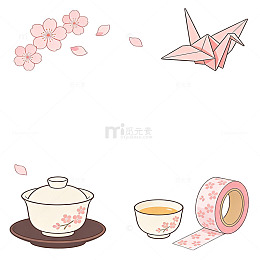 和风小物 樱花 手账