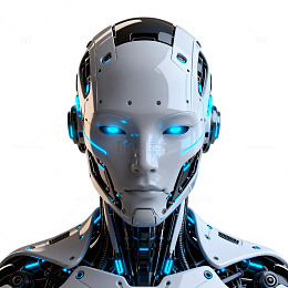 未来科技机器人3D渲染图