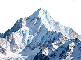 雪山风光壮丽景象