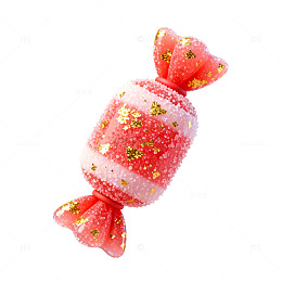 粉色糖果装饰物造型饰品