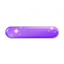 闪亮紫宝石按钮图标设计素材
