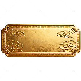 古典风格金属牌匾装饰画