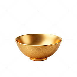 金碗典雅装饰器皿