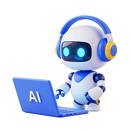 机器人使用AI笔记本电脑