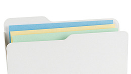 白色文件夹内彩色文件