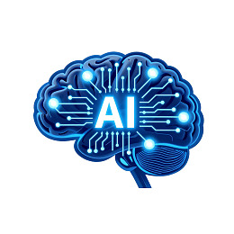 AI科技大脑电路设计图