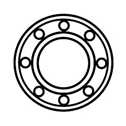 圆形轴承结构示意图图片