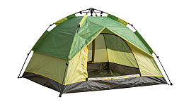 绿色户外自动帐篷图片