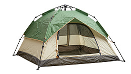 绿色户外帐篷展示图片