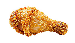 金黄酥脆炸鸡腿图片