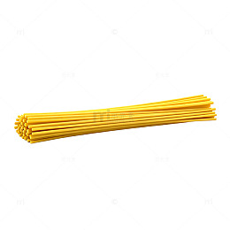 明黄色细棒状物品