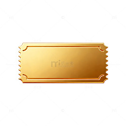 金质徽章标签设计元素