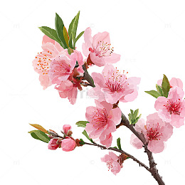 春日桃花绽放盛宴