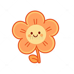 微笑花朵的童话世界