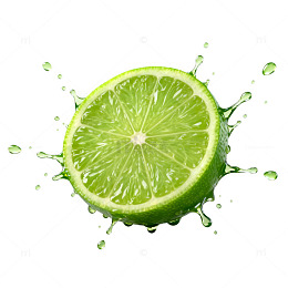 清新水果飞溅