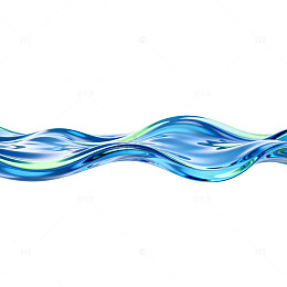 流动水波纹艺术图形