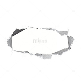 破损纸张撕裂效果背景素材