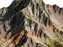 峻岭风光山水景观片