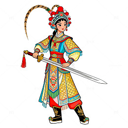 花木兰戏剧人物