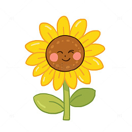 夏天花朵向日葵免抠元素