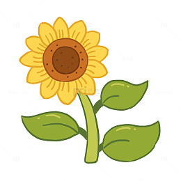 夏季植物向日葵免抠元素