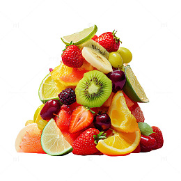 彩虹水果盛宴的梦幻之旅