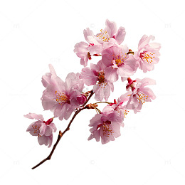 樱花纷飞如梦似幻