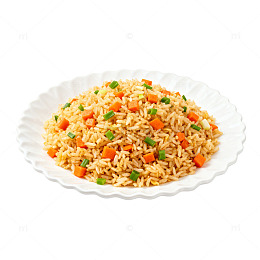 素食炒饭美食