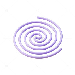 紫螺旋简约艺术图形设计元素