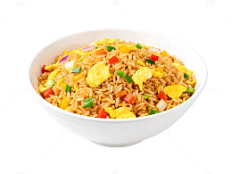 美味鸡蛋炒饭美食