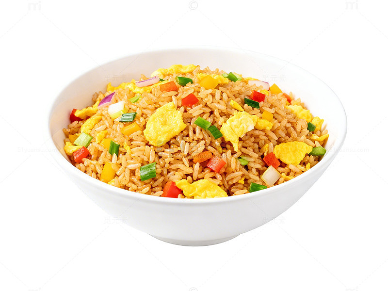 美味鸡蛋炒饭美食