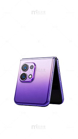 渐变色彩智能手机展示图