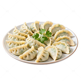 精美饺子美食片