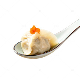 精致饺子美食片